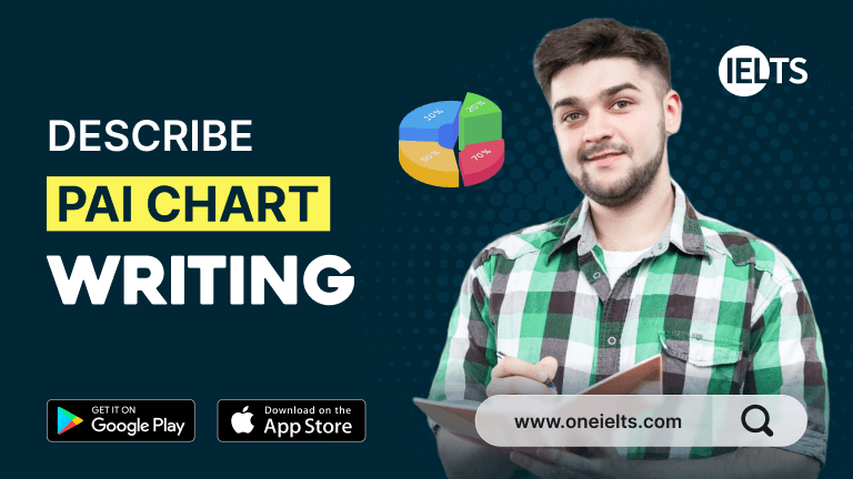 IELTS Writing Task 1 Pie Chart Template