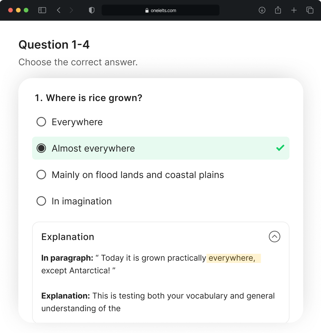 Automate Listening & Reading Tests scoring
